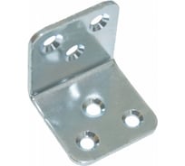Крепежный мебельный уголок ZKPI упаковка 500 шт KUM-40x40x19x1,5