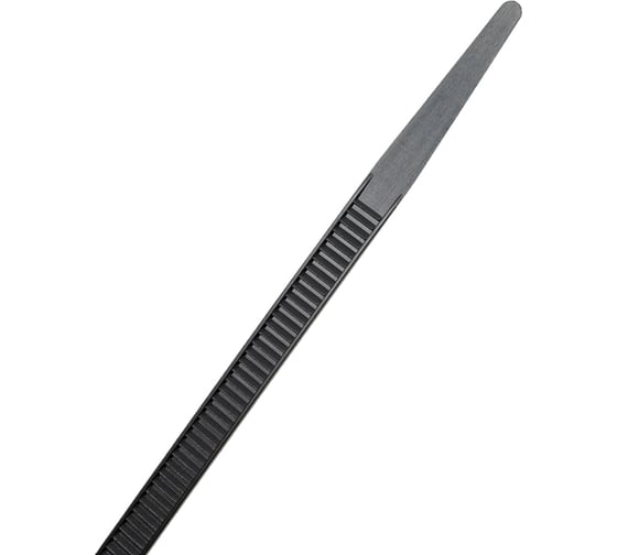 Нейлоновые стяжки FORTISFLEX HCC easyfix 5x350 мм, черный, 100 шт. 87783