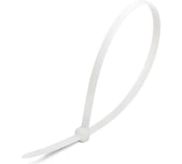Нейлоновые стяжки FORTISFLEX HCC easyfix 5x350 мм, белый, 100 шт. 87778