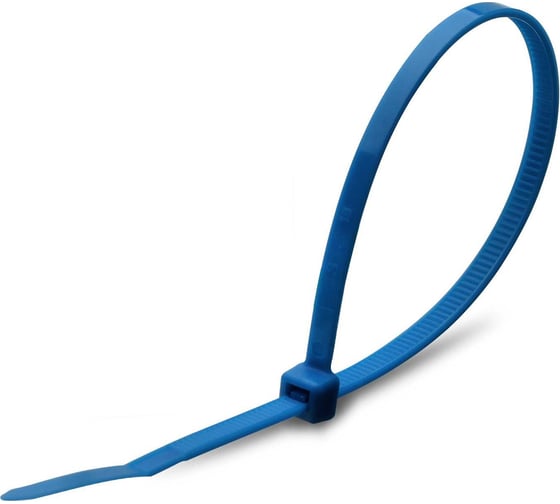 Кабельные стяжки FORTISFLEX КСС Magnetic 4x200 мм, синий, 100 шт. 87103 1