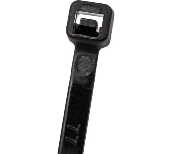 Нейлоновые стяжки FORTISFLEX HCC easyfix 4x150 мм,  черный, 100 шт. 87781