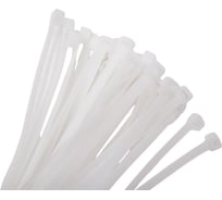 Нейлоновые стяжки FORTISFLEX HCC easyfix 5x500 мм, белый, 100 шт. 87780