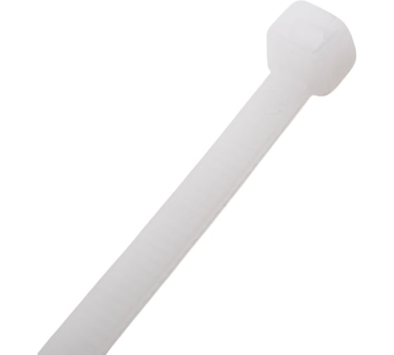 Нейлоновые стяжки FORTISFLEX HCC easyfix 5x500 мм, белый, 100 шт. 87780