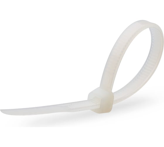 Нейлоновые стяжки FORTISFLEX КСС 12х750 белый 100 штук 50024 1