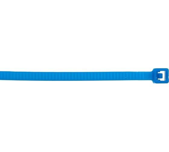 Нейлоновые стяжки FORTISFLEX КСС 3х100 синий 100 штук 49438