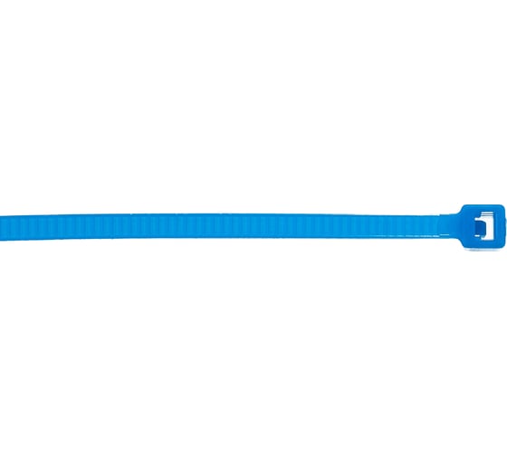 Нейлоновые стяжки FORTISFLEX КСС 3х100 синий 100 штук 49438