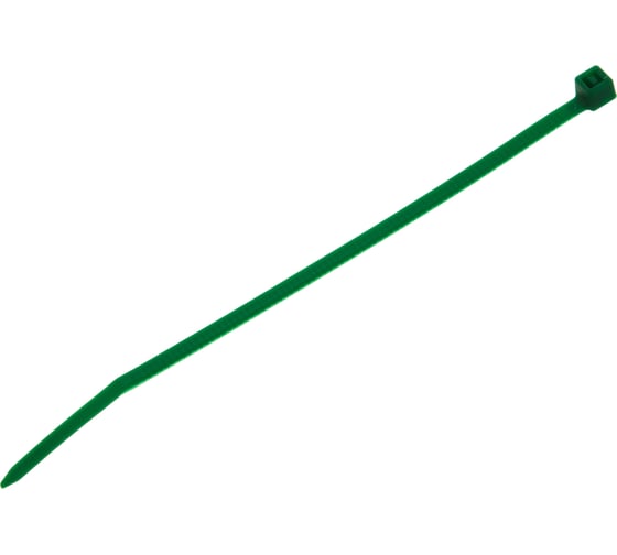 Нейлоновые стяжки FORTISFLEX КСС 3х100 зеленый 100 штук 55115