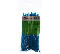 Нейлоновые стяжки FORTISFLEX КСС 4х150 синий 100 штук 49442