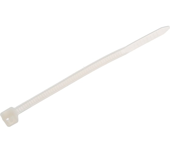 Нейлоновые стяжки FORTISFLEX КСС 3х60 белый 100 штук 57871 1