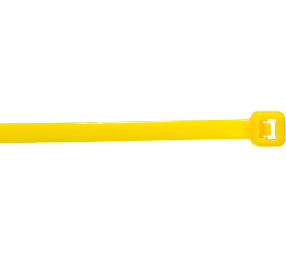 Нейлоновые стяжки FORTISFLEX КСС 4х200 желтый 100 штук 49431