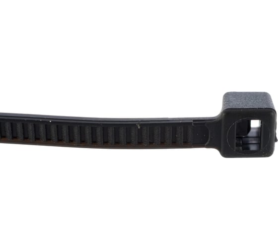 Нейлоновые стяжки FORTISFLEX КСС 3х60 черный 100 штук 57872