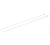 Нейлоновые стяжки FORTISFLEX КСС 4х250 белый 100 штук 49398
