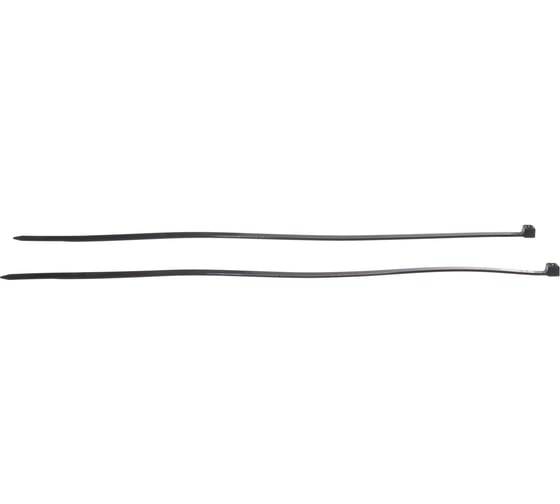 Нейлоновые стяжки FORTISFLEX КСС 5х300 черный 100 штук 49417
