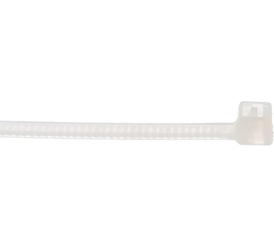 Нейлоновые стяжки FORTISFLEX КСС 5х450 белый 100 штук 49788