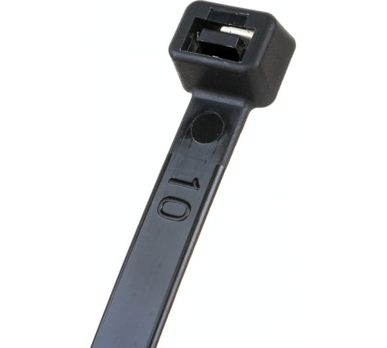 Нейлоновые стяжки FORTISFLEX КСС 8х250 черный 100 штук 50282