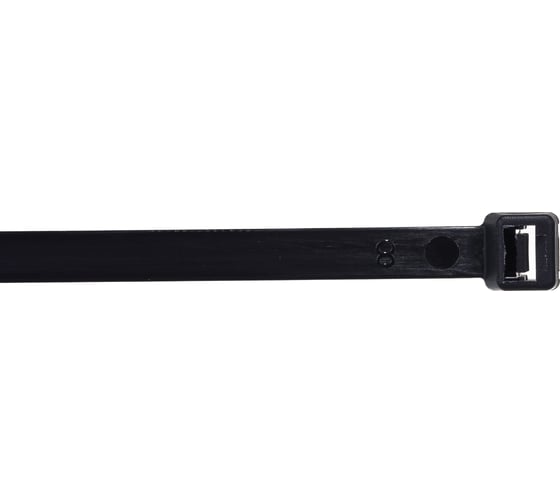 Нейлоновые стяжки FORTISFLEX КСС 8х300 черный 100 штук 50283