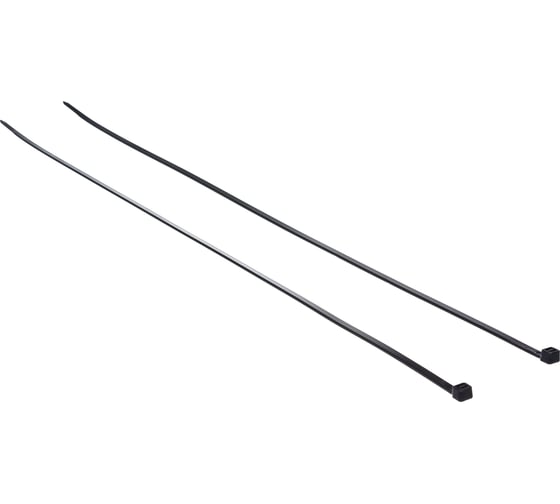 Нейлоновые стяжки FORTISFLEX КСС 5х500 черный 100 штук 59157