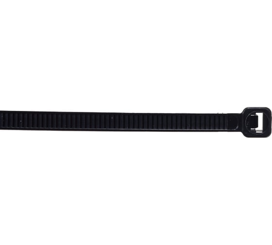 Нейлоновые стяжки FORTISFLEX КСС 5х500 черный 100 штук 59157