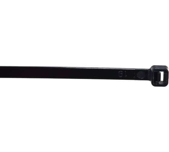 Нейлоновые стяжки FORTISFLEX КСС 5х500 черный 100 штук 59157