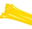 Нейлоновые стяжки FORTISFLEX КСС 8х400 желтый 100 штук 52185 2