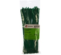 Нейлоновые стяжки FORTISFLEX КСС 8х400 зеленый 100 штук 52187
