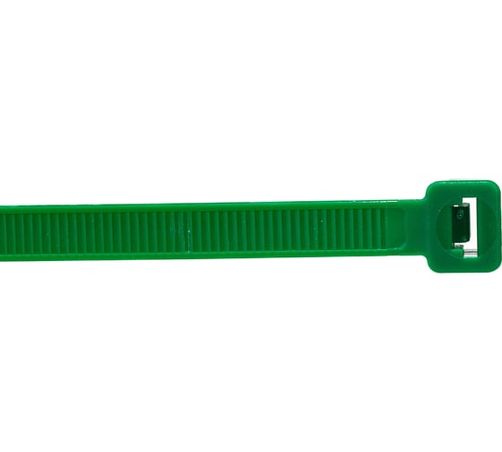 Нейлоновые стяжки FORTISFLEX КСС 8х400 зеленый 100 штук 52187