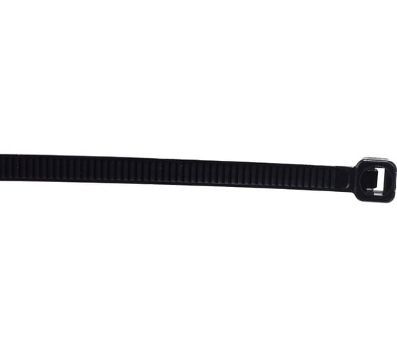 Стяжки FORTISFLEX нейлоновые КСС 5х450 черный уп.100шт 49791
