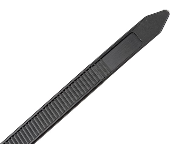 Нейлоновые стяжки FORTISFLEX КСС 8х350 черный 100 штук 50284