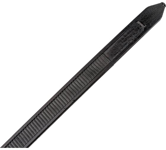 Нейлоновые стяжки FORTISFLEX КСС 9х760 черный 100 штук 59158