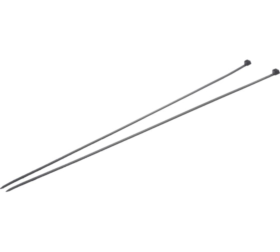 Нейлоновые стяжки FORTISFLEX КСС 8х500 черный 100 штук 50287