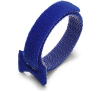Велькро стяжки FORTISFLEX КСВ 12х135 синий 55301