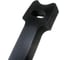Велькро стяжки FORTISFLEX КСВ 12х135 черный 59294 2