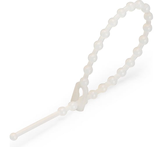 Нейлоновые стяжки FORTISFLEX КСШ 150 белый 100 штук 55817