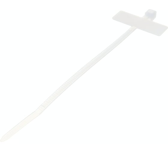 Нейлоновые маркировочные стяжки FORTISFLEX КСМ 3х100 белый 100 штук 55810