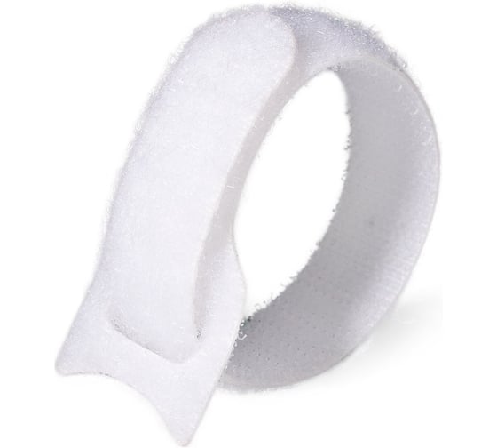 Велькро стяжки FORTISFLEX КСВ 16х310 белый 55299 1