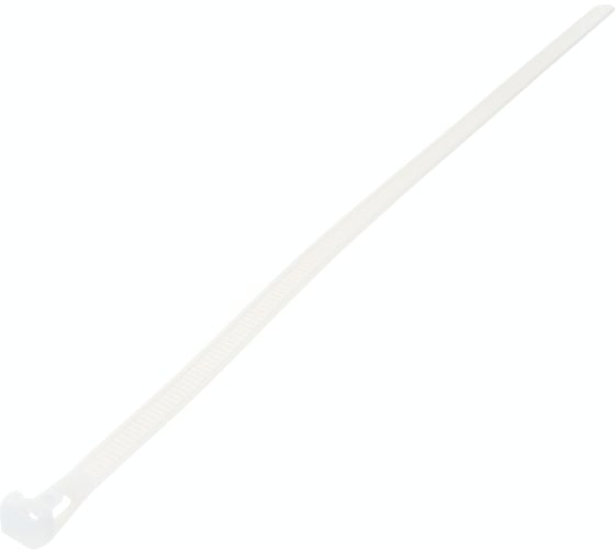 Нейлоновые разъемные стяжки FORTISFLEX КСР 7.5х250 белый 100 штук 61032