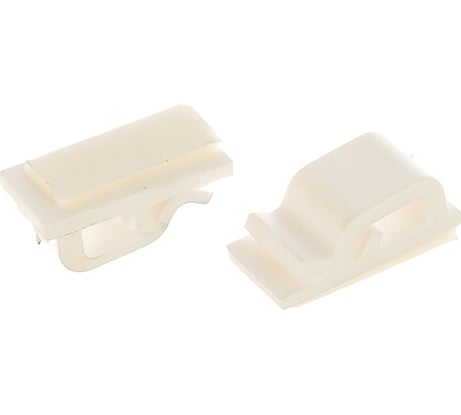 Cамоклеющаяся площадка с клипсой для кабеля FORTISFLEX тип R 8.5x17 100 штук 74364