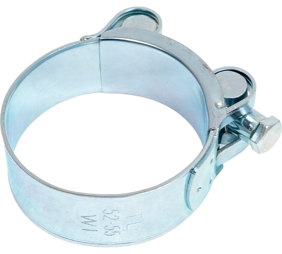Усиленный хомут TITAN LOCK 52-55 мм, оцинкованная сталь, 5 шт. TL52-55RC_5