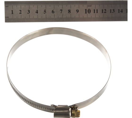 Червячные хомуты AutoFix 90-110/12мм W2 нерж. сталь 25шт. AWC-12 90-110