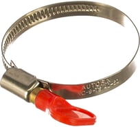 Червячные хомуты AutoFix 40-60 мм W2 с ключом 50шт. AWC-9-TS 40-60