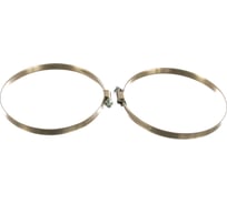 Червячные хомуты AutoFix 130-150/12мм W2 улучшенный замок 20 шт. NWC-12 130-150