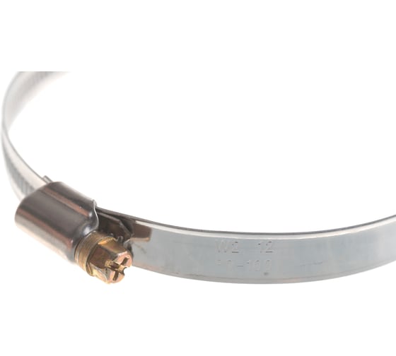 Червячные хомуты AutoFix 80-100/12мм W2 нерж. сталь 25шт. AWC-12 80-100