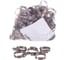 Червячные хомуты AutoFix 20-32/мм W2 улучшенный замок 100шт. NWC-9 20-32 2
