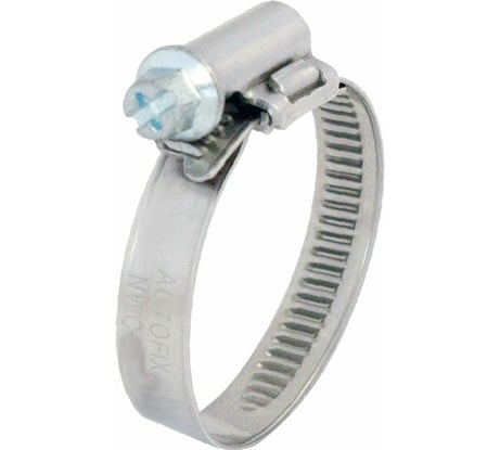 Червячные хомуты AutoFix 23-35/9мм W2 улучшенный замок 100шт. NWC-9 23-35