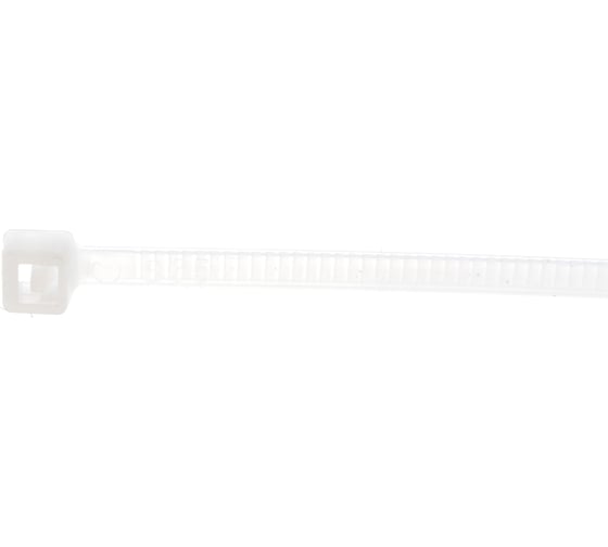 Пластмассовые хомуты SANTOOL 150x2,5мм 100шт белые 100503-150