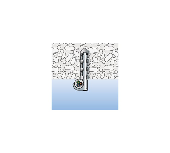 Одинарный хомут Fischer SFPLUS ES10 100 штук 48151