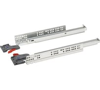 Шариковая направляющая полного выдвижения Mebax 400 мм, Clip-on скрытого типа, с доводчиком 00-00002720