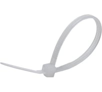 Нейлоновая белая стяжка RUCELF 2.5х150 мм 100 шт СТ-150-Б