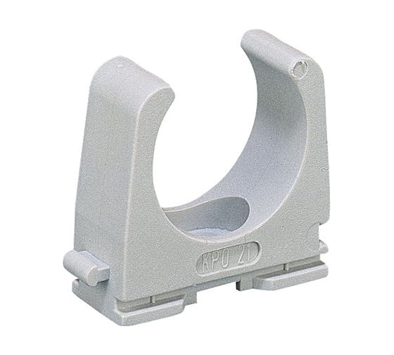 Пластиковая клипса для труб Fischer RC IEC 16 100шт. 58120