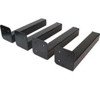 Мебельная ножка ПРОФМЕТСТИЛЬ металлическая, лофт для тумбочек/комодов/диванов, не регулируемая 200-6030 779